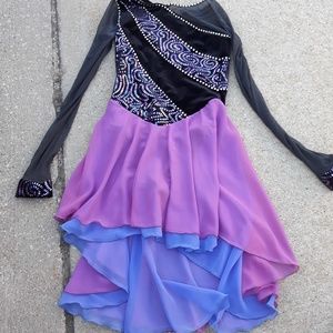 Del arbor as competition figure skating dress